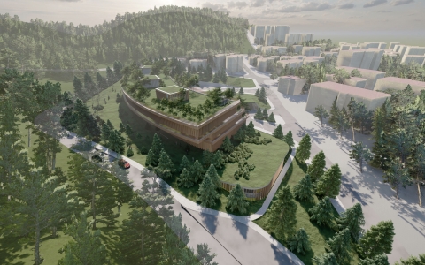 Pljevja Hospital in Montenegro - Design Proposal